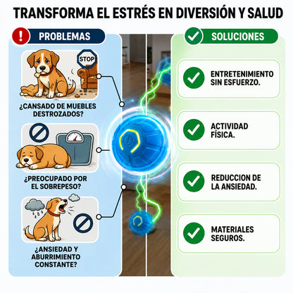 Pelota inteligente para mascotas
